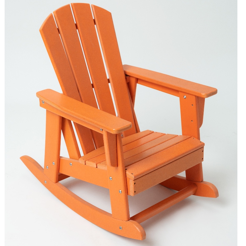 Mecedora adirondack con color amarillo