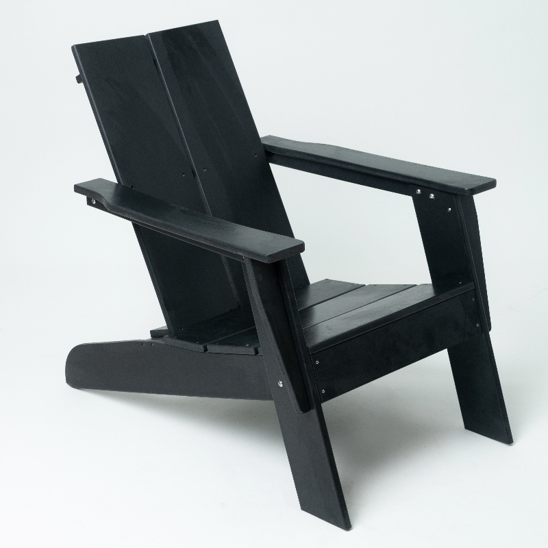 Textura de madera moderna silla adirondack