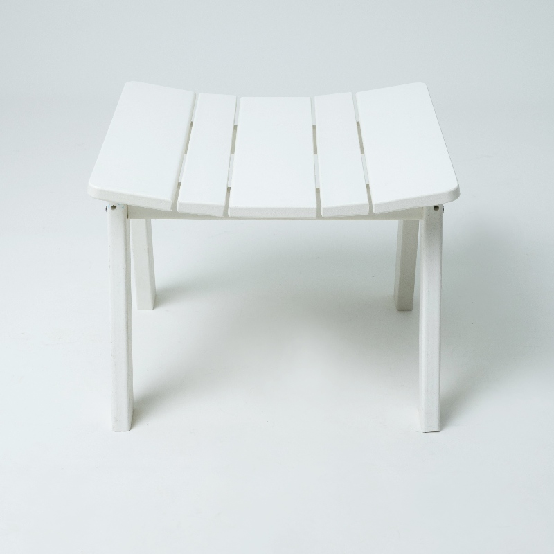 Mesa lateral de plástico de 18 pulgadas fuera de plástico